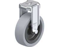 BLICKLE - Roulette fixe Ø 100mm bandage caoutchouc SBR 110kg - BKRA-VPA 101G