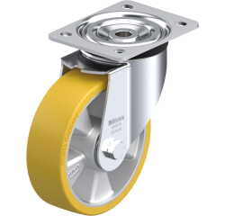 BLICKLE - Roulette pivotante Ø 160mm bandage polyuréthane PU 400kg - L-ALTH 160K