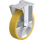 BLICKLE - Roulette fixe Ø 200mm bandage polyuréthane PU 400kg - B-ALTH 200K
