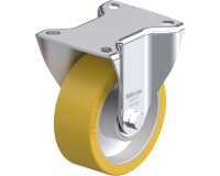 BLICKLE - Roulette fixe Ø 100mm bandage polyuréthane PU 250kg - B-ALTH 100K