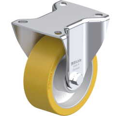 BLICKLE - Roulette fixe Ø 100mm bandage polyuréthane PU 250kg - B-ALTH 100K