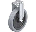 BLICKLE - Roulette fixe Ø 125mm bandage caoutchouc SBR 100kg - BKRA-VPA 125G