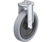 BLICKLE - Roulette fixe Ø 125mm bandage caoutchouc SBR 100kg - BKRA-VPA 125G