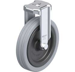 BLICKLE - Roulette fixe Ø 125mm bandage caoutchouc SBR 100kg - BKRA-VPA 125G