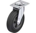 BLICKLE - Roulette pivotante Ø 200mm bandage caoutchouc SBR 205kg - LE-VPP 200R