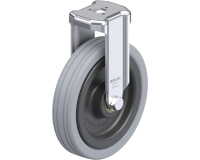 BLICKLE - Roulette fixe Ø 125mm bandage caoutchouc SBR 100kg - BKRA-VPA 125K