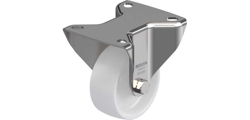 BLICKLE - Roulette fixe Ø 75mm bandage polyamide PA 6.6 150kg - BX-PO 75G