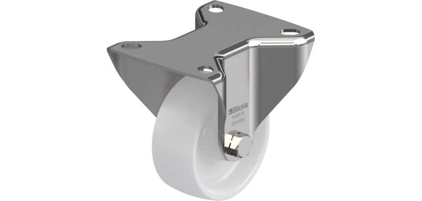 BLICKLE - Roulette fixe Ø 75mm bandage polyamide PA 6.6 150kg - BX-PO 75G