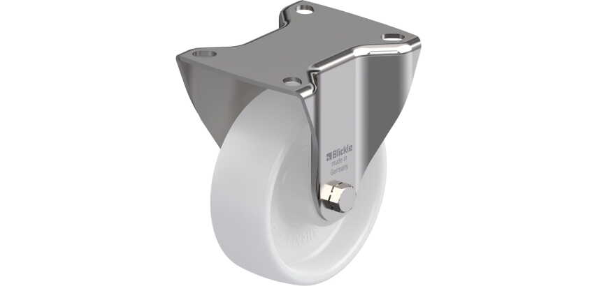 BLICKLE - Roulette fixe Ø 100mm bandage polyamide PA 6.6 250kg - BX-PO 100XR
