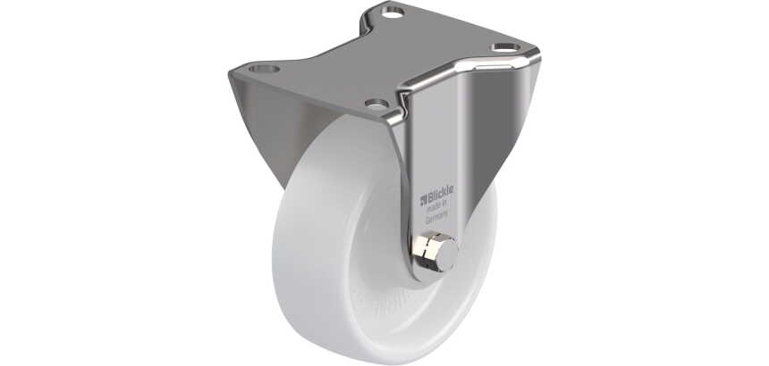 BLICKLE - Roulette fixe Ø 100mm bandage polyamide PA 6.6 250kg - BX-PO 100XR