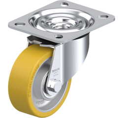 BLICKLE - Roulette pivotante Ø 80mm bandage polyuréthane PU 200kg - L-ALTH 80K