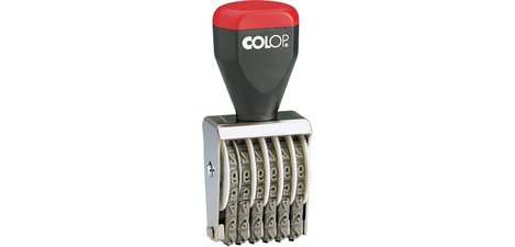 Tampon numéroteur 04006 6 chiffres Colop