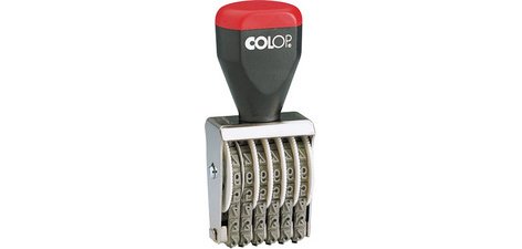 Tampon numéroteur 04006, 6 positions