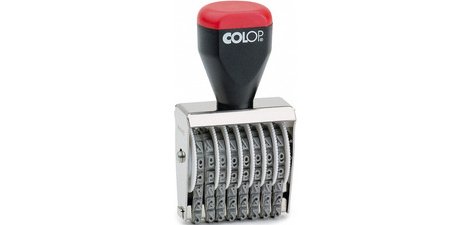 Tampon numéroteur 04008, 8 positions