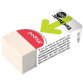 Gomme en plastique Technic 300, avec fourreau carton
