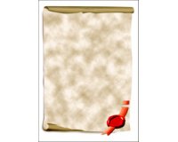 Designpapier A4 185 g/m² motief 'Perkament'