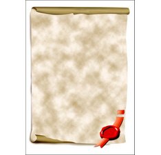 Papier design, A4, 185 g/m2, motif 'Parchemin'