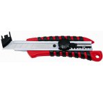 Cutter pro, lame: 18 mm, rouge/noir