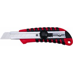 Cutter pro lemmet 18 mm rood/zwart