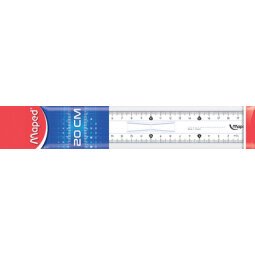 Règle plate Start 146, 200 mm, en plastique, avec