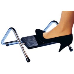 Repose-pieds Trittboy, nickelé