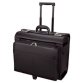 Valise pour pilotes 'SAN REMO', en similicuir, noir