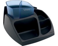 Porte-accessoires Essentials Green, noir/bleu