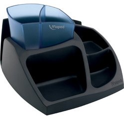 Porte-accessoires Essentials Green, noir/bleu