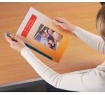 Peigne à relier, A4, hauteur remplissage: 15 mm,noir