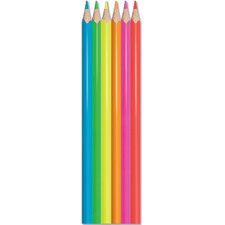 Crayons de couleur COLOR'PEPS Fluo, étui carton de 6