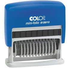 Tampon numeroteur Mini Dater S120/13, 13 positions