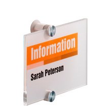 Deurplaatje CRYSTAL SIGN L 105 x H 105 mm