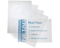 Folie CRYSTAL SIGN navulling voor deurplaat 4820