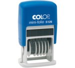 Tampon numéroteur Mini Dateur S126, 6 positions