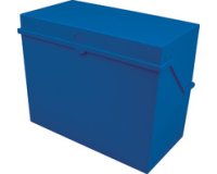 Kleine kaartenbak 'The Index', transparant, A6 liggend