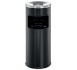 Corbeille à papier SAFE, avec couvercle étouffoir