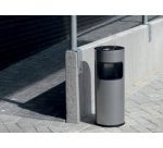 Corbeille à papier SAFE, avec couvercle étouffoir