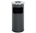 Corbeille à papier SAFE, avec couvercle étouffoir