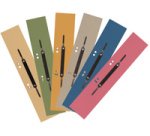 Relieur à lamelle, en carton manille