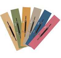 Relieur à lamelle, en carton manille