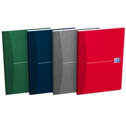 Saddle-stitched notebook Oxford Office Essentials 14.8 x 21 cm 5 x 5 mm 192 pages