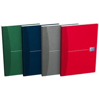 Cahier broché Oxford Office Essentials 14,8 x 21 cm 5 x 5 mm 192 pages