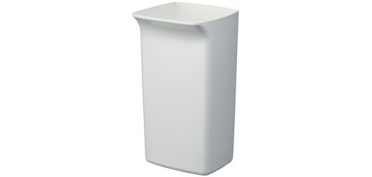 DURABIN SQUARE 40 Bin, square shape, white