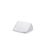 Couvercle DURABIN FLIP LID SQUARE 40, blanc/blanc