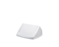 Couvercle DURABIN FLIP LID SQUARE 40, blanc/blanc