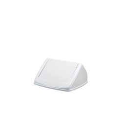 Couvercle DURABIN FLIP LID SQUARE 40, blanc/blanc