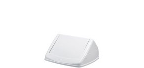 Couvercle DURABIN FLIP LID SQUARE 40, blanc/blanc
