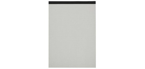 Notizblock 'Recycling' A4, kariert 5 mm