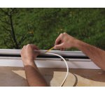 Bourrelet caoutchouc.p-profile 6x9mm L blanc 6 metres