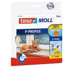 Bourrelet caoutchouc.p-profile 6x9mm L blanc 6 metres